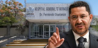 Batres deja a Sonora fuera de informe sobre construcción y rehabilitación de hospitales del ISSSTE