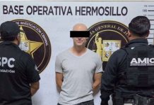 Detienen en Hermosillo a estadounidense buscado por narcotráfico y delitos con fentanilo en Florida Detienen en Hermosillo a estadounidense buscado por narcotráfico y delitos con fentanilo en Florida