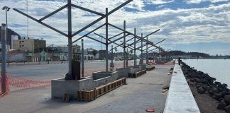 Avanza rehabilitación del malecón de Guaymas en 35% con inversión de 17.5 millones de pesos: Durazo