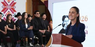 Sheinbaum destaca a jóvenes mexicoestadounidenses semifinalistas de México Canta 2026; concurso promueve paz y combate adicciones Sheinbaum destaca a jóvenes mexicoestadounidenses semifinalistas de México Canta 2026; concurso promueve paz y combate adicciones