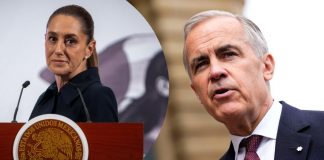 Mark Carney agradece a Sheinbaum el envío de 200 brigadistas mexicanos para combatir incendios en Canadá