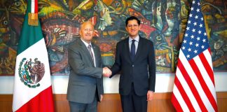 México y EEUU fortalecen agenda bilateral tras reunión de Roberto Velasco con Ronald Johnson: SRE México y EEUU fortalecen agenda bilateral tras reunión de Roberto Velasco con Ronald Johnson: SRE