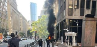 Detiene FBI a hombre tras explosión frente a oficinas del ICE en Nueva York; hay dos heridos Detiene FBI a hombre tras explosión frente a oficinas del ICE en Nueva York; hay dos heridos