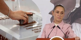 Sheinbaum califica de “porfiristas, regresivas y fuera de la realidad” propuestas panistas para limitar el voto Sheinbaum califica de “porfiristas, regresivas y fuera de la realidad” propuestas panistas para limitar el voto