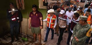 Durazo supervisa daños por lluvias en Nogales; activa apoyo para familias y reparación de infraestructura