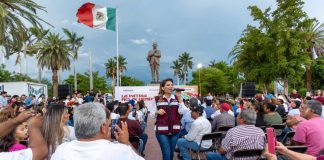 Lorenia Valles afirma que Cajeme es prioridad para la 4T; destaca apoyo de Sheinbaum y Durazo Lorenia Valles afirma que Cajeme es prioridad para la 4T; destaca apoyo de Sheinbaum y Durazo