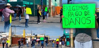 Vecinos de Central de Abastos se manifiestan por afectaciones en sus viviendas tras incendio en Hermosillo Vecinos de Central de Abastos se manifiestan por afectaciones en sus viviendas tras incendio en Hermosillo