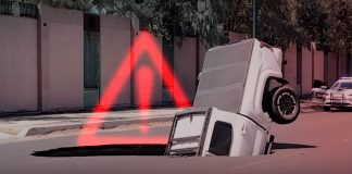 Revisarán bulevares de Hermosillo tras caída de pickup en socavón en Quintero Arce