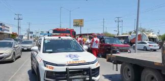 Choque por alcance deja a un niño lesionado al norte de Hermosillo