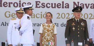 Sheinbaum encabeza graduación de 211 guardiamarinas y destaca confianza en la Marina de México Sheinbaum encabeza graduación de 211 guardiamarinas y destaca confianza en la Marina de México