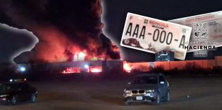 Se incendia bodega de Secretaría de Hacienda con placas y tarjetas de circulación en Hermosillo Se incendia bodega de Secretaría de Hacienda con placas y tarjetas de circulación en Hermosillo