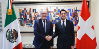 Presidente de Suiza llega a México para reunirse con Claudia Sheinbaum: SRE Presidente de Suiza llega a México para reunirse con Claudia Sheinbaum: SRE