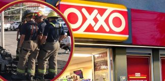 Entrega Oxxo donativo de sueros y aguas para Bomberos de Hermosillo tras negarle entrada a elementos en sucursal al poniente de la ciudad