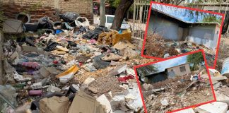 Reportan terreno baldío utilizado como basurero clandestino en colonia Palo Verde; mínimo tiene 10 años así: vecinos