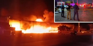 Se incendia bodega en Central de Abastos de Hermosillo, desalojan a vecinos de colonia aledaña (VIDEOS)