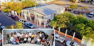 Toño Astiazarán entrega nueva obra de la Iglesia Betesda en Hermosillo