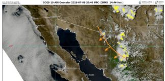 A ver si ahora sí: alertan por tormentas en Sonora; pronostican lluvias fuertes, vientos de hasta 60 km/h y riesgo de crecidas
