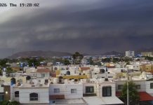 Tormenta azota Hermosillo con vientos de hasta 75 km/h; desvían vuelo y reportan lluvias intensas al norte de la ciudad