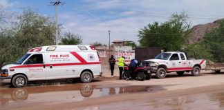 Sigue desaparecido hombre que fue arrastrado por agua de lluvia a canal en Hermosillo