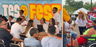 Aprovechan en San Pedro El Saucito los descuentos en predial del Tesofest: Flor Ayala