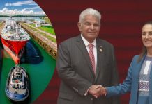 Sheinbaum recibe al presidente Mulino en Palacio Nacional; Canal de Panamá será tema central de la reunión Sheinbaum recibe al presidente José Raúl Mulino con quien dialogará sobre la neutralidad del uso del Canal de Panamá