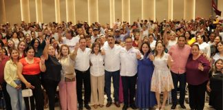 Realiza Javier Lamarque recorrido por el sur de Sonora: se reúne con más de 2 mil simpatizantes