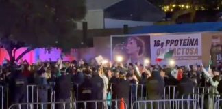 Ni a pie ni en auto: seguridad bloquea “serenata” de la afición mexicana para Inglaterra