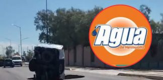 AguaH pagará daños de vehículos afectados por megasocavón al poniente de Hermosillo, tras ruptura de línea de más de 50 años