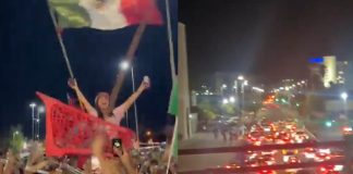Celebra Hermosillo victoria de México ante Ecuador con canciones de Carín León, “remo vikingo”, banderas y unión nacional