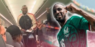 Julián Quiñones recibe ovación de pasajeros durante vuelo tras su histórica participación en Mundial con México (VIDEO)