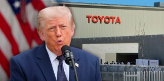 Trump presume efecto de sus aranceles tras inversión millonaria de Toyota en EEUU Trump presume efecto de sus aranceles tras inversión millonaria de Toyota en EEUU
