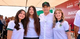 Alfonso Durazo anuncia inversión de 328.5 mdp para ampliar la oferta de preparatorias en Sonora