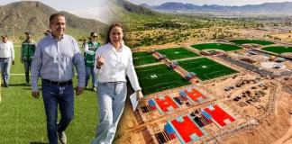 Supervisa Toño Astiazarán avances en Cárcamo H Cerro Colorado: obra alcanza 88% al norte de Hermosillo