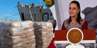 México envía primeras 854 despensas a Colombia por sismo; Sheinbaum anuncia envío de más ayuda México envía primeras 854 despensas a Colombia por sismo; Sheinbaum anuncia envío de más ayuda