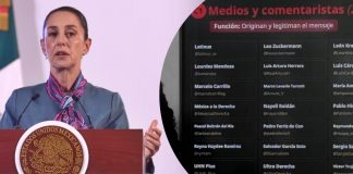 “¿A poco alguno ha sufrido daños?”: Sheinbaum cuestiona impacto de lista de medios de Luisa Alcalde “¿A poco alguno ha sufrido daños?”: Sheinbaum cuestiona impacto de lista de medios de Luisa Alcalde