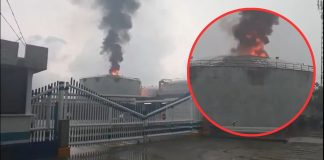 Incendio en terminal de Pemex en Coatzacoalcos moviliza equipos de emergencia; no reportan lesionados