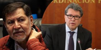 Noroña arremete contra Monreal por sugerir que Rubén Rocha pida licencia nuevamente