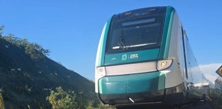 Tren Maya registra percance de vía en Campeche; 123 pasajeros fueron trasladados para continuar su viaje