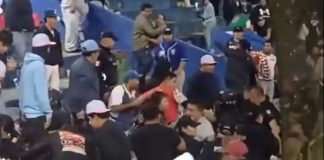 Policías disparan durante riña en partido y desatan pánico en Veracruz; hay tres heridos