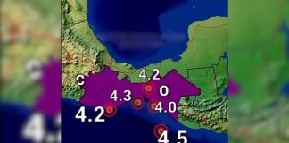 Cinco sismos sacuden Chiapas y Oaxaca en menos de 24 horas