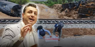 Exige Colosio Riojas reparación del daño ambiental por derrame de Ferromex en Naco, Sonora