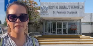 Familia bloquea bulevar Morelos para denunciar reprogramación constante de cirugía en el hospital del ISSSTE