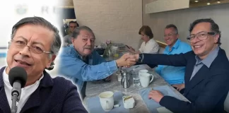 Gustavo Petro visita CDMX y se reúne con comunidad colombiana, Paco Ignacio Taibo II y Paloma Saiz