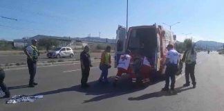 Aparatoso choque deja a motociclista gravemente herido al norte de Hermosillo Aparatoso choque deja a motociclista gravemente herido al norte de Hermosillo