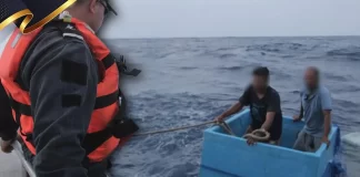 Sobre una hielera y a 240 kilómetros de la costa: rescatan con vida a dos pescadores desaparecidos en Chiapas