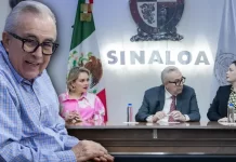 Rubén Rocha regresa al Palacio de Gobierno de Sinaloa y se reúne con su gabinete tras 112 días de licencia