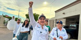 Gildardo Real fortalece recorridos por Hermosillo; suma 320 colonias
