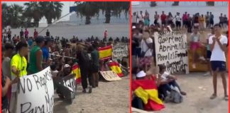 “No queremos volver a Marruecos”: Migrantes protestan en Ceuta y exigen asilo (VIDEO)