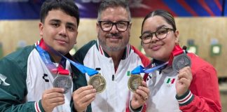 Sonora brilla en los Centroamericanos: Andrea Ibarra y David Valdez conquistan cuatro medallas para México en Santo Domingo