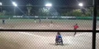 Disparos provocan pánico en campo de beisbol de Nogales Disparos provocan pánico en campo de beisbol de Nogales